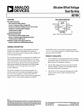 DataSheet AD708 pdf