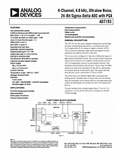 DataSheet AD7193 pdf