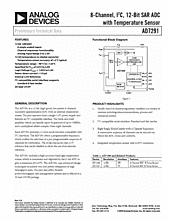 DataSheet AD7291 pdf