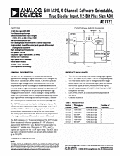 DataSheet AD7323 pdf