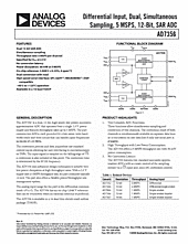 DataSheet AD7356 pdf