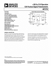 DataSheet AD7376AR-100 pdf