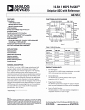 DataSheet AD7653 pdf