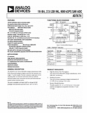 DataSheet AD7674 pdf