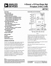 DataSheet AD7734 pdf