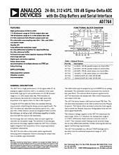 DataSheet AD7764 pdf