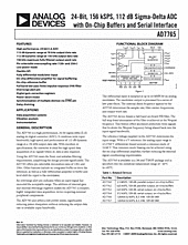 DataSheet AD7765 pdf