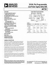 DataSheet AD7781 pdf