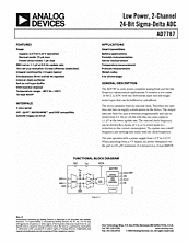 DataSheet AD7787 pdf