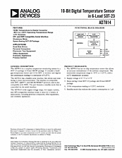 DataSheet AD7814 pdf