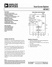 DataSheet AD7843 pdf