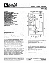 DataSheet AD7873 pdf