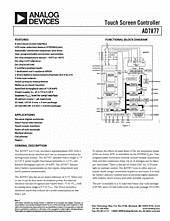 DataSheet AD7877 pdf