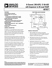 DataSheet AD7927 pdf