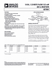 DataSheet AD7984 pdf