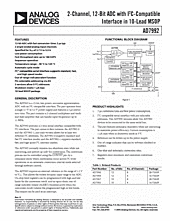 DataSheet AD7992 pdf