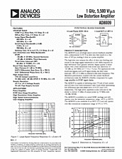 DataSheet AD8009 pdf