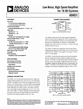 DataSheet AD8021 pdf