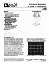 DataSheet AD820 pdf