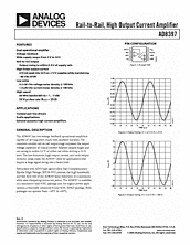 DataSheet AD8397 pdf