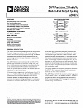 DataSheet AD8675 pdf