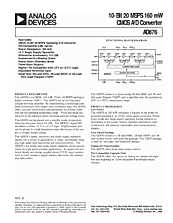 DataSheet AD876 pdf