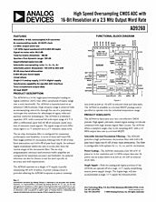 DataSheet AD9260 pdf