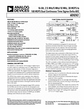 DataSheet AD9262B-10 pdf