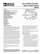 DataSheet AD9709 pdf