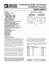 DataSheet ADM4857 pdf