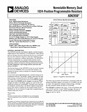 DataSheet ADN2850BCP25 pdf