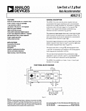 DataSheet ADXL213 pdf