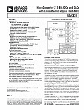 DataSheet ADuC831 pdf