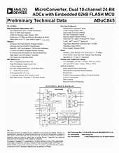 DataSheet ADuC845 pdf