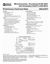 DataSheet ADuC847 pdf