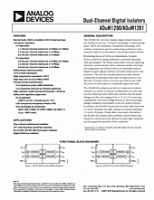 DataSheet ADuM1201BRZ pdf