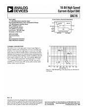 DataSheet DAC16 pdf