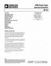 DataSheet OP183 pdf