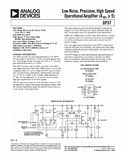 DataSheet OP37G pdf