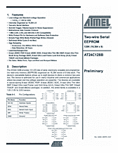 DataSheet AT24C128B pdf