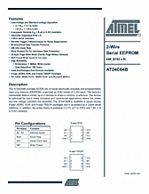 DataSheet AT24C64B pdf