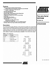 DataSheet AT24HC02B pdf