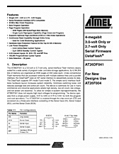 DataSheet AT26DF041 pdf