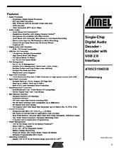 DataSheet AT85C51SND3 pdf