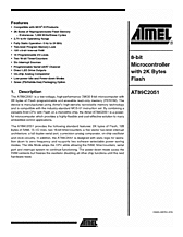 DataSheet AT89C2051 pdf