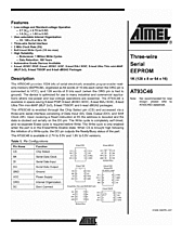 DataSheet AT93C46 pdf