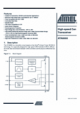 DataSheet ATA6660 pdf