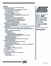 DataSheet ATmega32A pdf