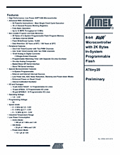 DataSheet ATtiny20 pdf