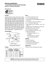 DataSheet ACPL-K312 pdf